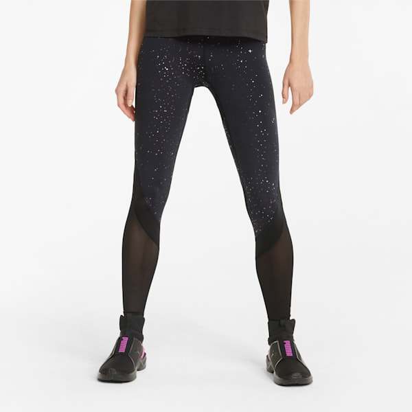 Stardust High Waist Women's Training Leggings, Puma Black, extralarge-IND