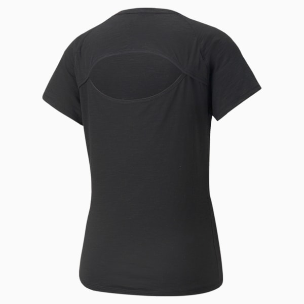 5K Logo Short Sleeve Women's Running Tee, Puma Black