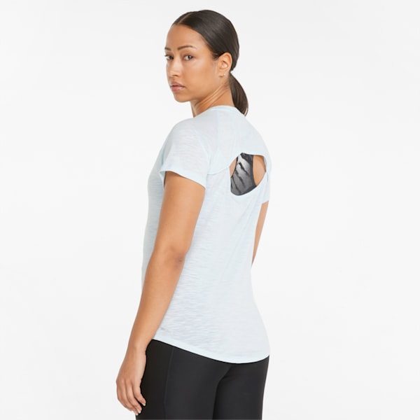 5K Logo Short Sleeve Women's Running Tee, Nitro Blue, extralarge