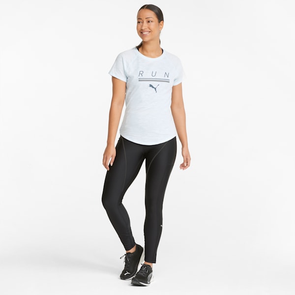 5K Logo Short Sleeve Women's Running Tee, Nitro Blue, extralarge