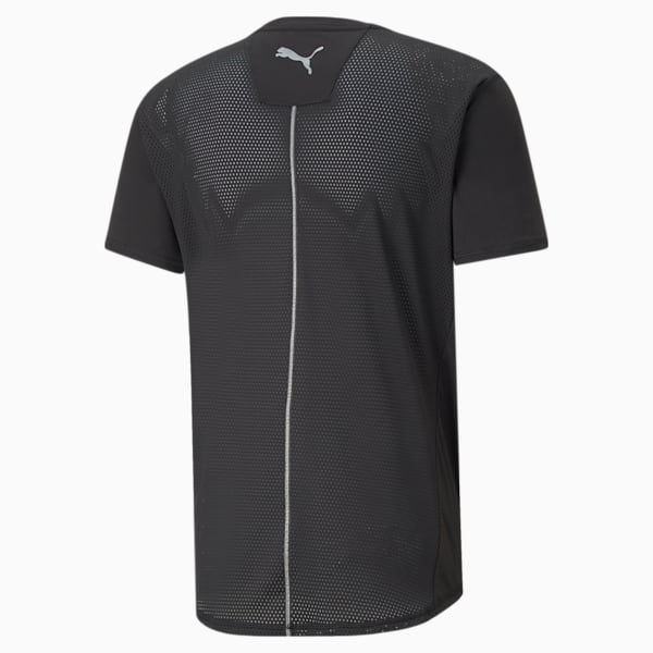 CLOUDSPUN Short Sleeve Men's Running T-Shirt, Puma Black, extralarge-IND