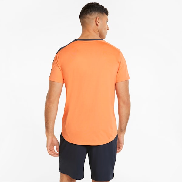 PUMA x FIRST MILE Short Sleeve Men's Running Tee, Deep Apricot, extralarge