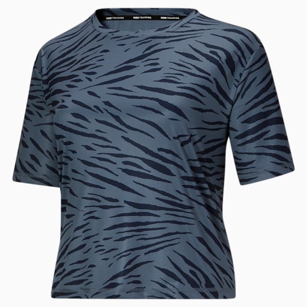 Performance AOP Women's Tee PL, China Blue, extralarge