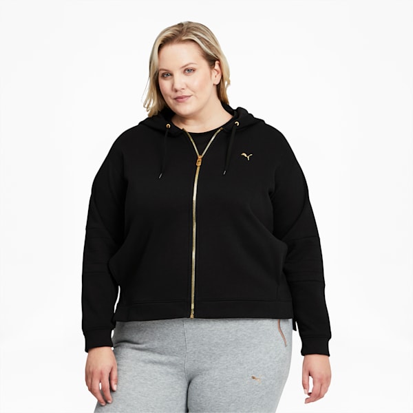 Puma zip up hoodie womens on sale