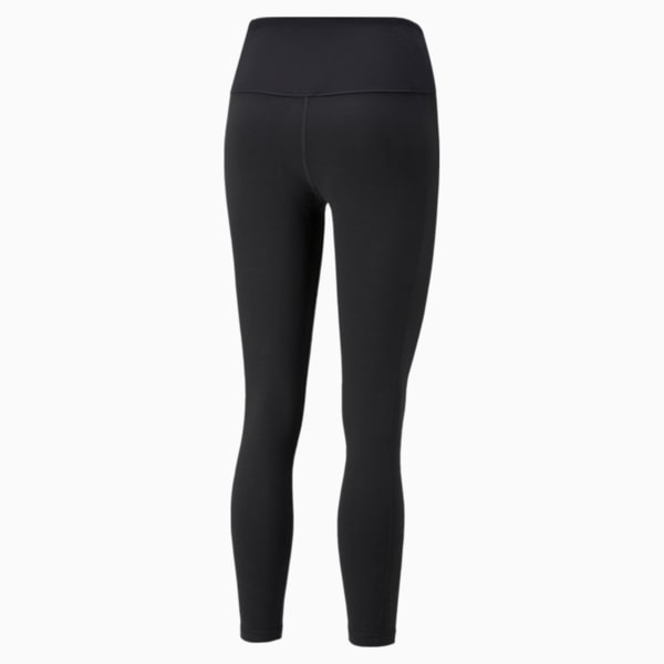Exhale Ribbed Detail Women's Training Leggings, Puma Black, extralarge-IND
