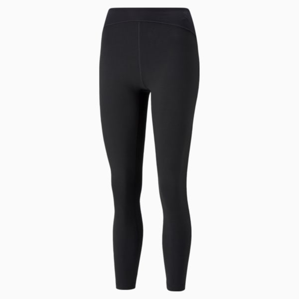 Exhale Ribbed Detail Women's Training Leggings, Puma Black, extralarge