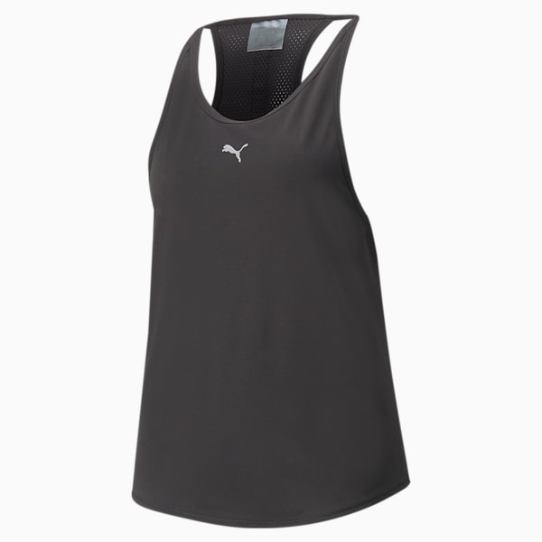 5K Women's Running Tank Top, Puma Black, extralarge