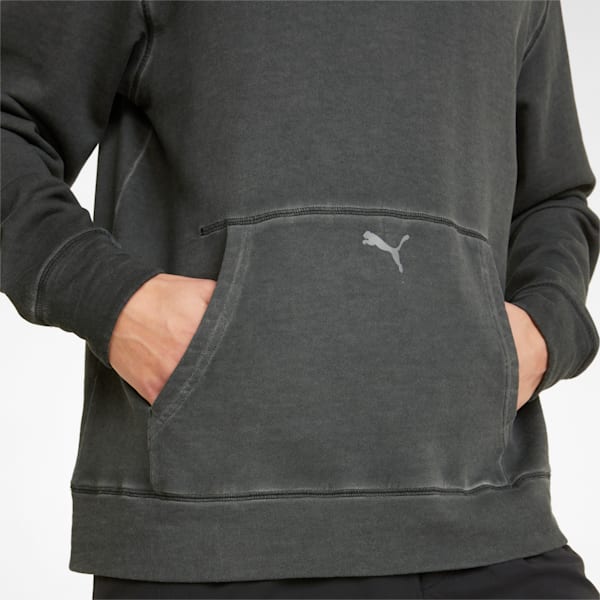 Studio Wash Men's Training Hoodie, Puma Black