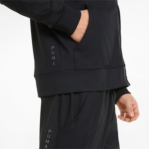 Studio Full-Zip Men's Training Jacket, Puma Black, extralarge-IND