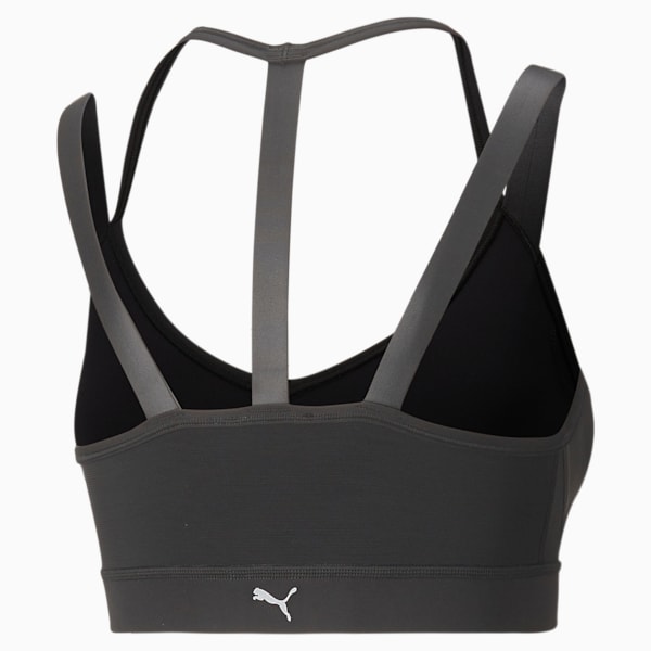 Fashion Luxe Low Impact Women's Training Bra, Puma Black, extralarge-IND