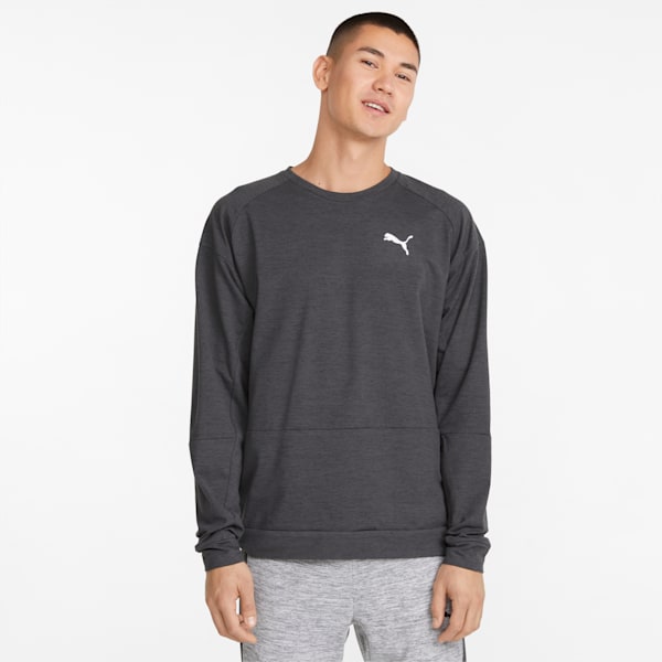 CLOUDSPUN Crew Neck Men's Training Tee, Puma Black, extralarge-GBR