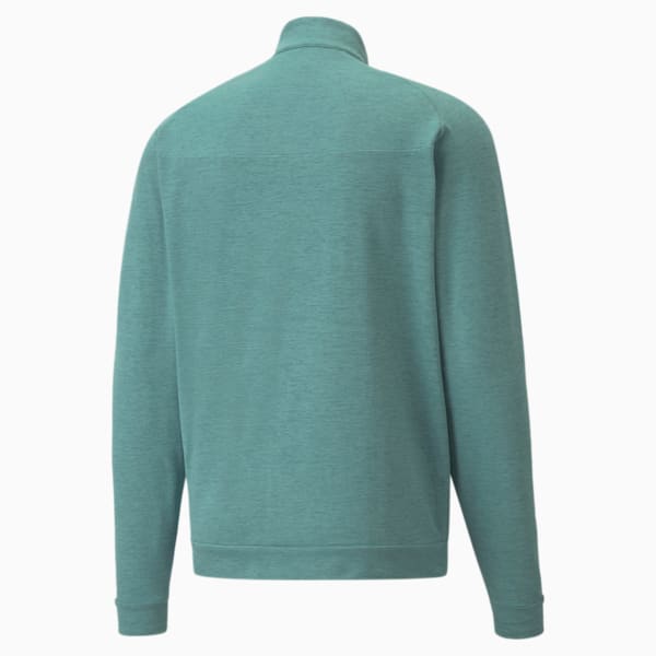 CLOUDSPUN Full-Zip Men's Training Jacket, Mineral Blue Heather, extralarge-IND
