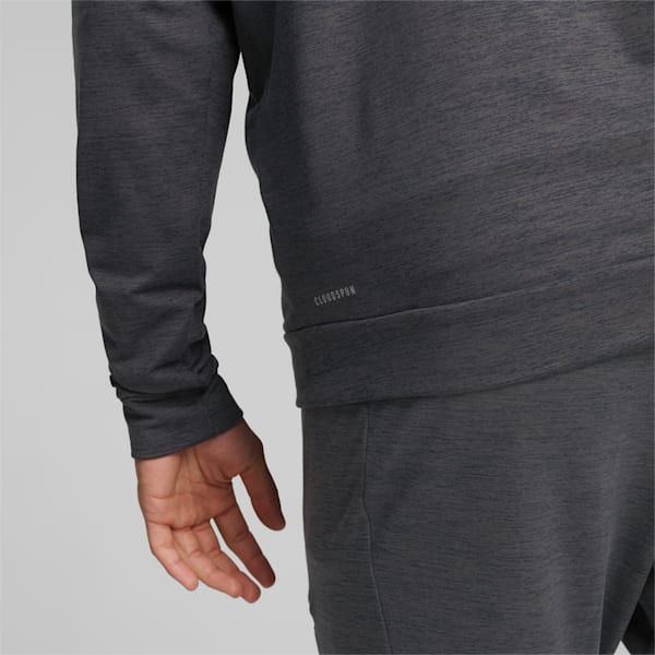 CLOUDSPUN Full-Zip Men's Training Jacket, Puma Black Heather, extralarge-IND