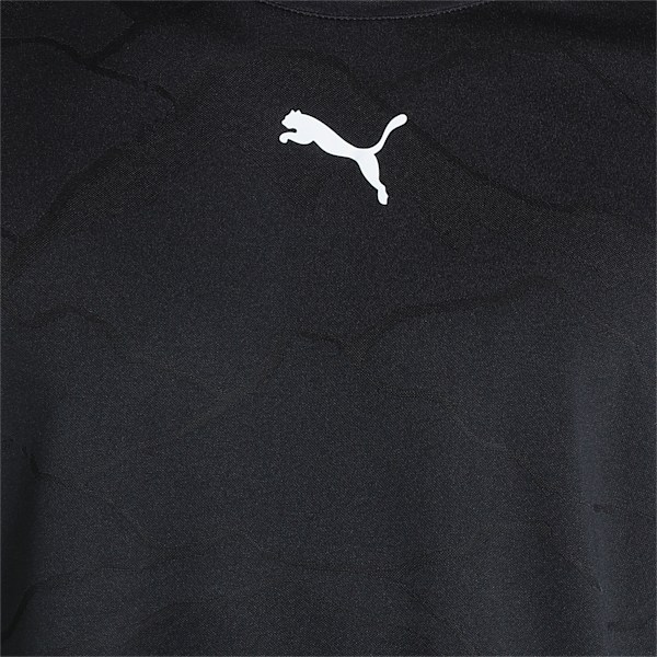 Vent Short Sleeve Men's Training T-Shirt, Puma Black-Jacquard, extralarge-IND