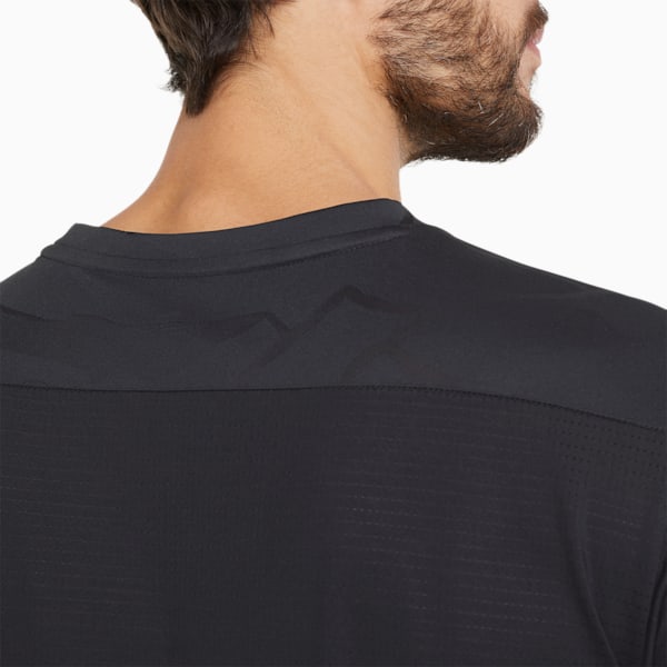 Vent Short Sleeve Men's Training T-Shirt, Puma Black-Jacquard, extralarge-IND