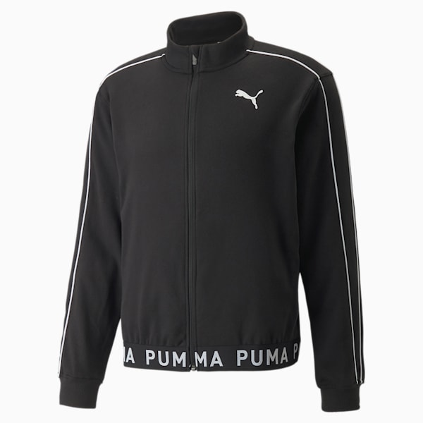 Full-Zip Men's Training Jacket, Puma Black