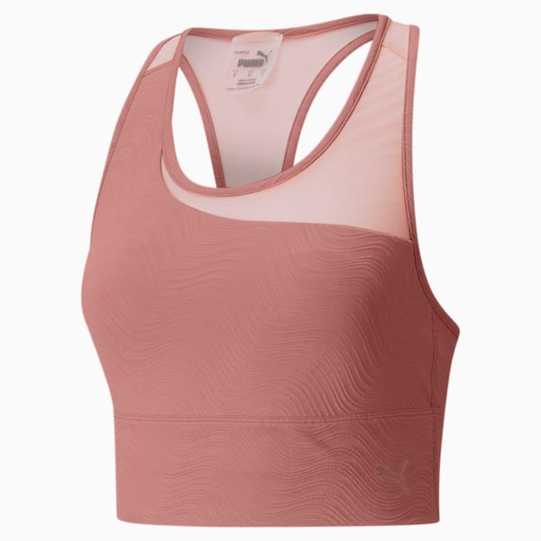 Flawless Mid Impact Women's Training Bra, Rosette, extralarge-IND
