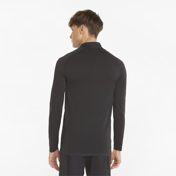 Formknit Seamless 1/2 Zip Men's Pullover, Puma Black, extralarge-AUS