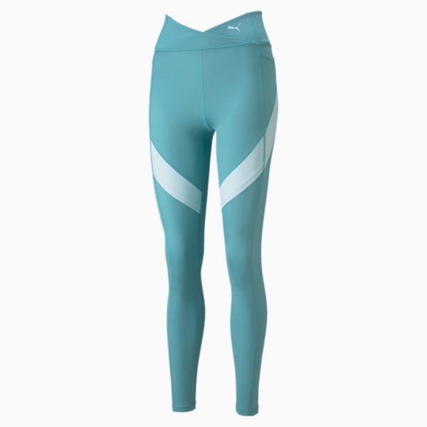 Leggings de training de largo completo y cintura alta para mujer EVERSCULPT, Porcelain, extralarge