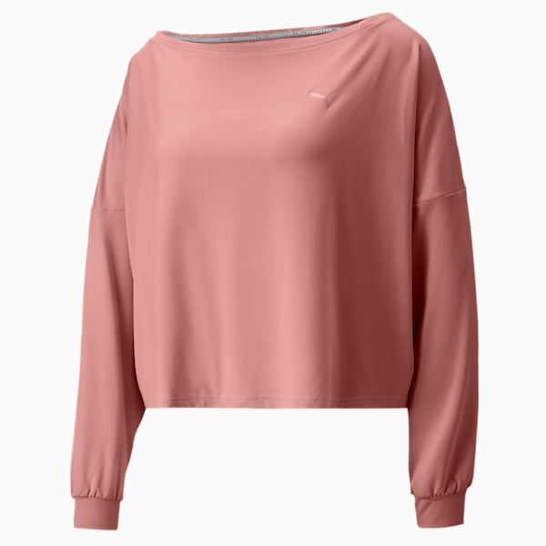 CLOUDSPUN Long Sleeve Women's Training Top, Rosette, extralarge-IND