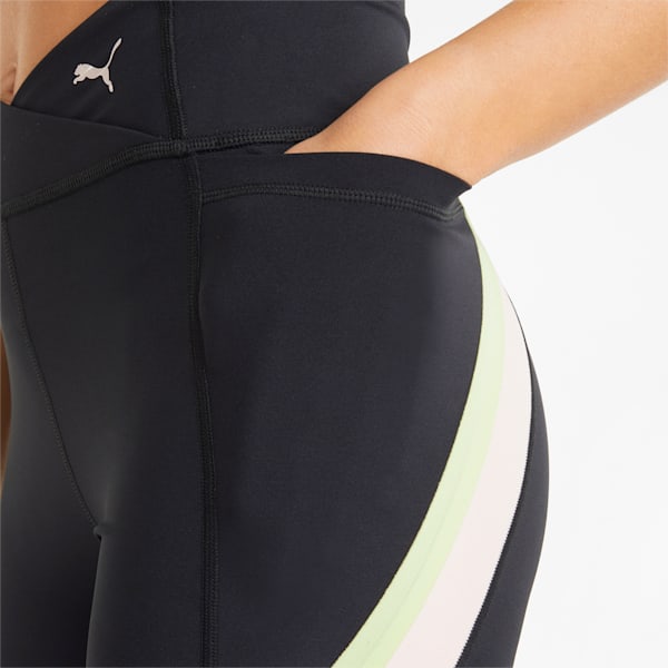 EVERSCULPT Mesh Women's Training Leggings, Puma Black-Butterfly, extralarge-IND