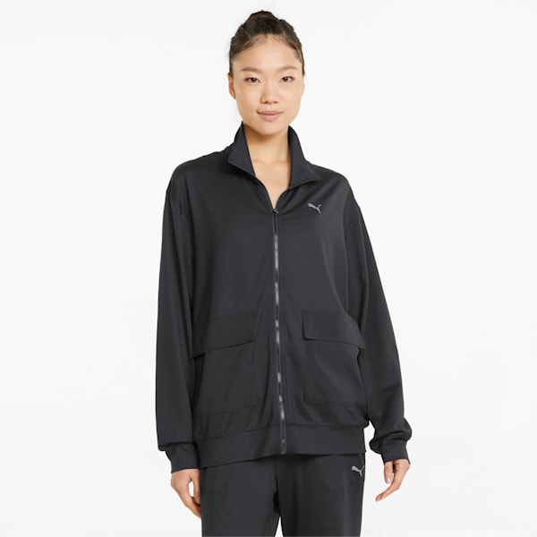 Studio Yogini Oversized Full Zip Women s Training Jacket PUMA