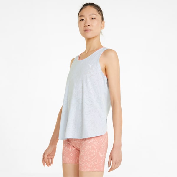 PUMA  teamWRK PUMA Womens Forever Luxe Muscle Crew Neck Tank