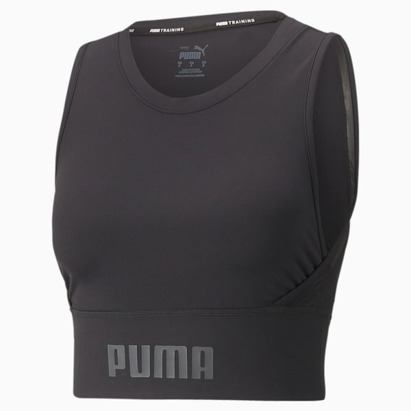 Logo EVERSCULPT Women's Training Tank Top, Puma Black