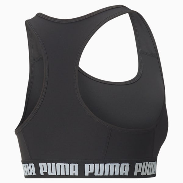 PUMA Strong Mid-Impact Women's Training Bra, Puma Black, extralarge-AUS
