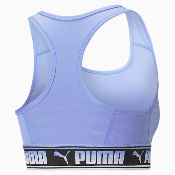 Strong Mid-Impact Women's Training Bra, Elektro Purple, extralarge-IND