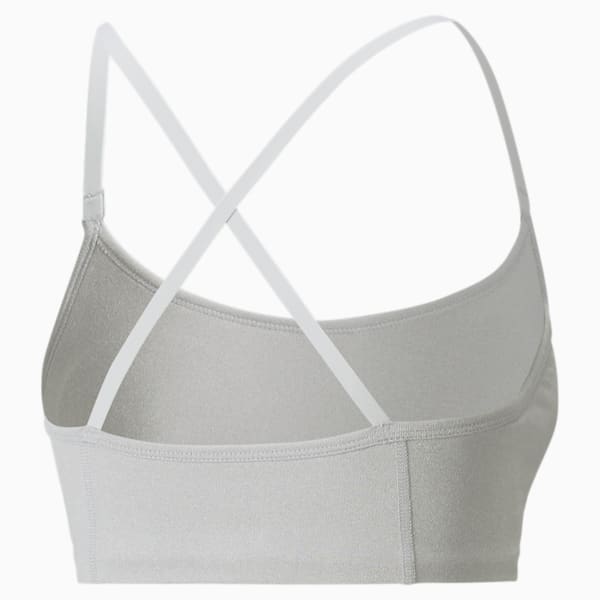 Studio Low Impact Women's Training Bra, Light Gray Heather, extralarge-IND