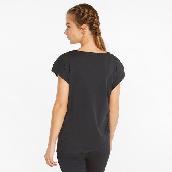 Studio Foundation Women's Training T-Shirt, Puma Black, extralarge-IND