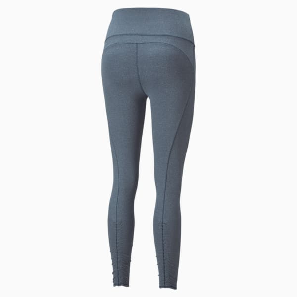 Studio Foundation 7/8 Women's Training Leggings, Marine Blue Heather