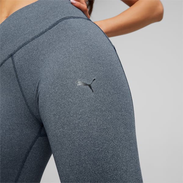 Studio Foundation 7/8 Women's Training Leggings, Marine Blue Heather