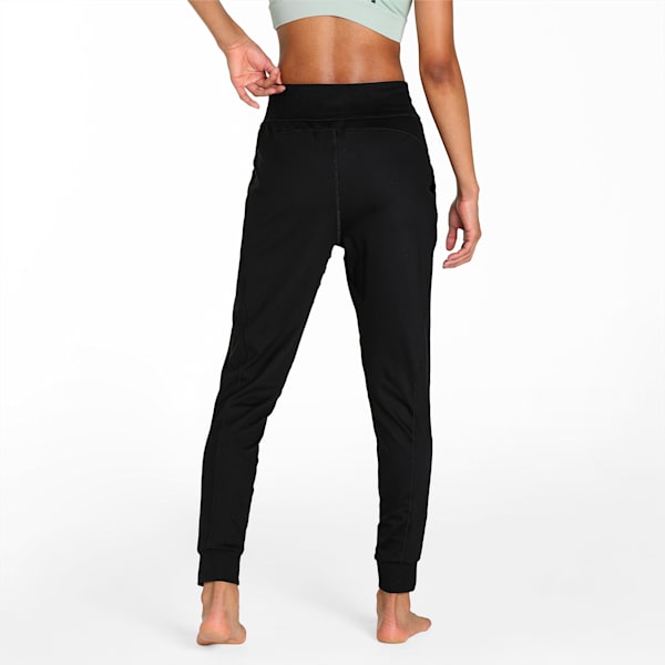 Studio Foundation Women's Regular Fit Joggers, Puma Black, extralarge-IND