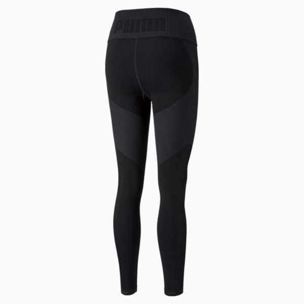 FormKnit Seamless High Waist 7/8 Women's Training Leggings, Puma Black-Asphalt, extralarge-GBR