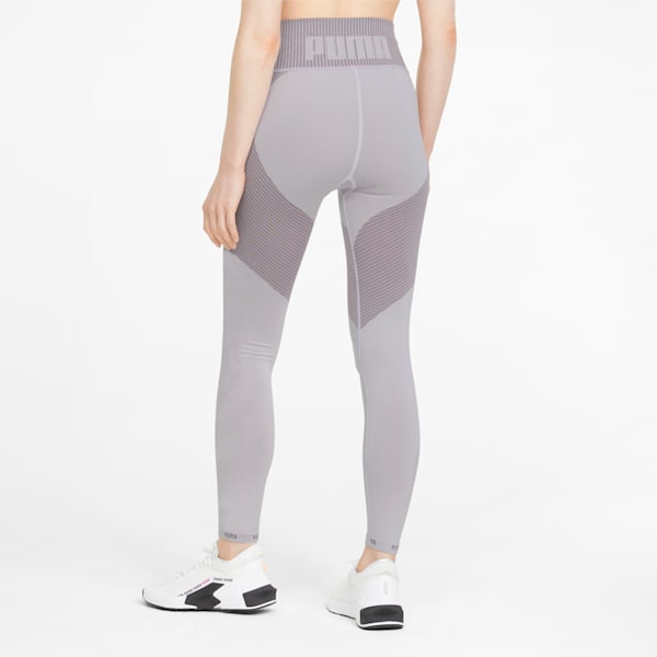FormKnit Seamless High Waist 7/8 Women's Training Leggings, Lavender Fog-Grape Wine, extralarge-GBR