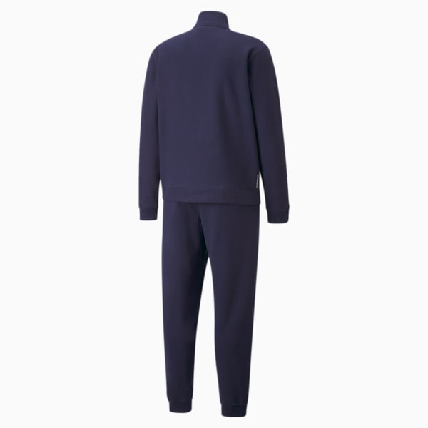 Train Favourite Knitted Men's Training Tracksuit, Peacoat, extralarge-IND