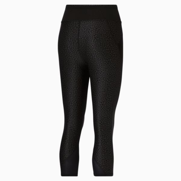 Training Favorite AOP HW 3/4 Women's Tights, Puma Black, extralarge