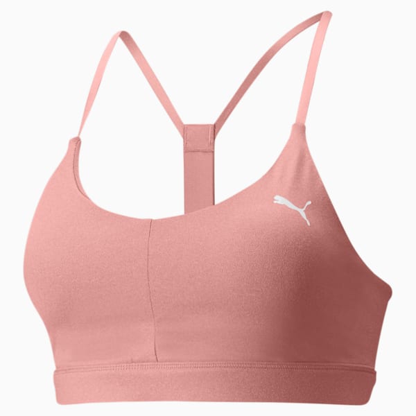 Low-Impact Strappy Women's Training Bra, Rosette, extralarge-IND