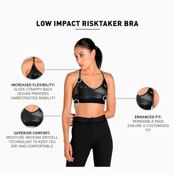Risk Taker Low Impact Women's Sports Training Bra PUMA