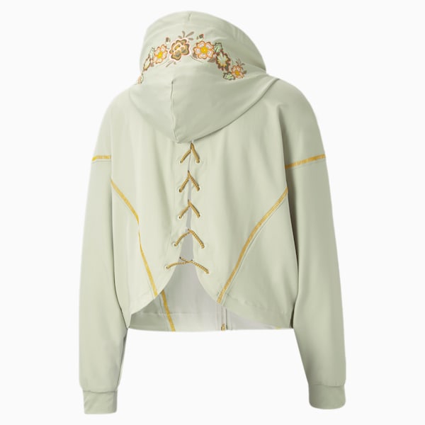 PUMA x FRIDA KAHLO Full-Zip Women's Training Hoodie, Spring Moss, extralarge