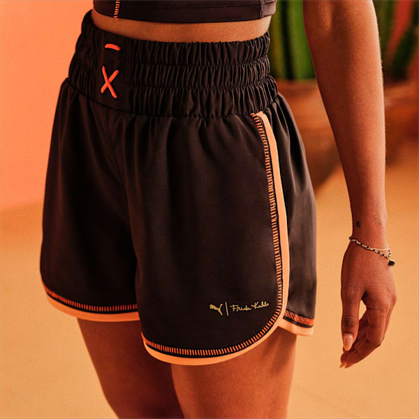 Shorts de training Mujer PUMA x FRIDA KAHLO, Puma Black, extralarge