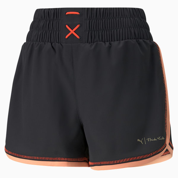 PUMA x FRIDA KAHLO Women's Training Shorts, Puma Black, extralarge