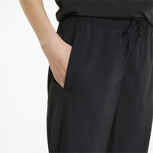 Studio Tapered Woven Women's Trackpants, Puma Black, extralarge-AUS