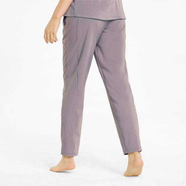Studio Tapered Woven Women's Trackpants, Quail, extralarge-IND