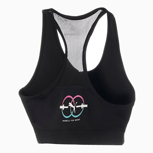 PUMA x BARBELLS FOR BOOBS Zip Front Women's Sports Bra