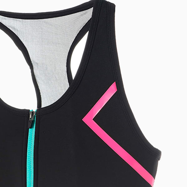 PUMA x BARBELLS FOR BOOBS Zip Front Women's Sports Bra