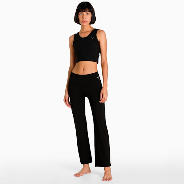 Women's Yoga Training Pants, Puma Black, extralarge-IND