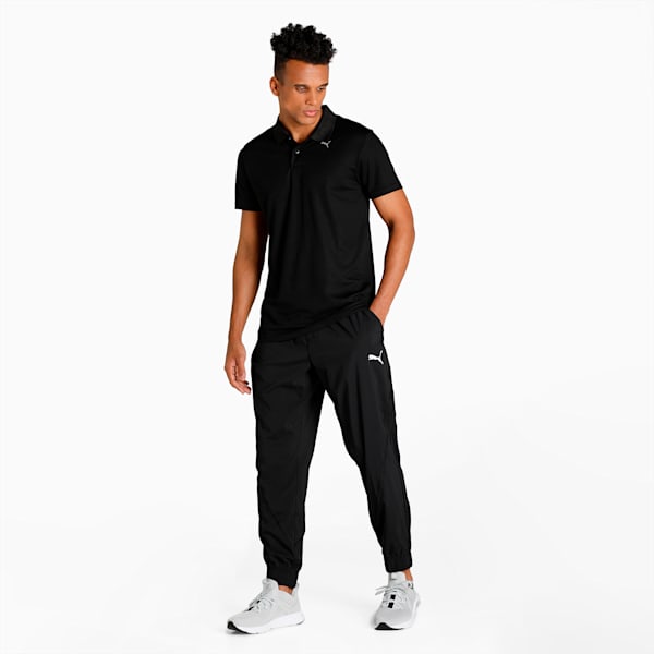 Performance Men's Training Polo, Puma Black, extralarge-IND
